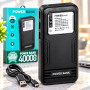 Повербанк 40000mAh, LED-дисплей, 3 USB, А 13, Черный / Павербанк / Power Bank / Внешний аккумулятор