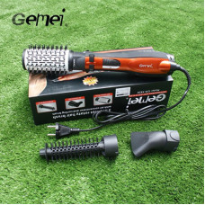 Фен-щітка, стайлер з насадками Gemei GM-4828 з обертовою насадкою