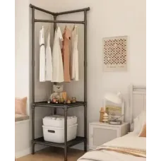 Кутова підлогова вішалка для одягу 180х45х45 см стійка для речей Corner coat rack NO:9603