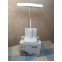 Светодиодная настольная лампа Led table lamp qp-2209-B с USB юсб теплый и холодный белый свет