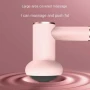 Масажер ручний Replicates Shiatsu Massager YX-720 для тіла акумуляторний із насадками антицелюлітний Рожевий