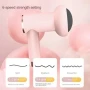 Масажер ручний Replicates Shiatsu Massager YX-720 для тіла акумуляторний із насадками антицелюлітний Рожевий