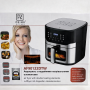 Аэрогриль Prime Kitchen AF90122DTW, 12,5 л, 2 ТЭНа, сенсорное управление
