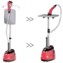 УЦЕНКА! Отпариватель вертикальный для одежды Garment Steamer 2000W Красный (Трещина на корпусе 3446)