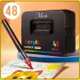 Набір маркерів для творчості 48 кольорів Acrylic MAP-14