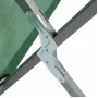 Складане кемпінгове ліжко портативне складане Ranger 190×64 см зелене