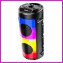 Портативная Bluetooth колонка 2х6.5​​​​​​​" с RGB подсветкой, микрофоном и пультом ДУ ZQS4248