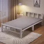 Розкладне ліжко до 120 кг, 190x80x38 см, NKD-03, Сіре/Складачка/Складне ліжко/ліжко в спальню докладніше