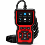 Автомобільний діагностичний сканер V519 OBD2, Червоний/ Автосканер помилок/тестер діагностичний для авто