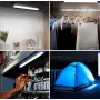 Акумуляторна світлодіодна LED-лампа з магнітним кріпленням 70 см T550 Портативна USB лампа
