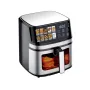 УЦІНКА! Аерогриль-аерофритюрниця Prime Kitchen AF8005ETG 12,5 л, 4400 Вт, з подвійними нагрівальними елементами (Вм'ятина 3526)