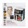 УЦІНКА! Аерогриль-аерофритюрниця Prime Kitchen AF8005ETG 12,5 л, 4400 Вт, з подвійними нагрівальними елементами (Вм'ятина 3526)