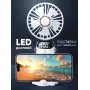 Аккумуляторный портативный вентилятор с дисплеем N15W