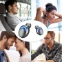 Наушники беспроводные F9 с Bluetooth и зарядным кейсом, Черные / Наушники вакуумные с дисплеем