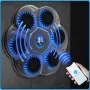 Настінний боксерський тренажер з LED-підсвіткою, LY-1083 Bluetooth-колонкою та режимами тренування