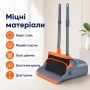 Набір для прибирання 2в1 26X-253, щітка та совок із довгими ручками, віник і совок із самоочищенням для підлоги та дому