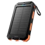 Павербанк HOCO J164 Platinum Solar 8000mAh 2USB/Type-C с солнечной панелью и фонариком