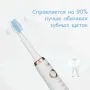 Електрична зубна щітка Shuke SK601 акумуляторна щітка для зубів з 4 насадки Біла