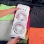 Вентилятор настільний подвійний з охолодженням Double-ended Spray Fan LED-підсвітка 3 швидкості пульт