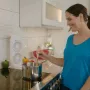 Вентилятор настільний подвійний з охолодженням Double-ended Spray Fan LED-підсвітка 3 швидкості пульт
