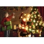 Дитяча Різдвяна ялинка з іграшками з фетру Chrismas Free Дитяча ялинка на стіну 95x70 см