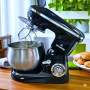 Тестомесильная машина Crownberg CB-3407 2600Вт Кухонный комбайн 5 л Планетарный тестомес-миксер Кухонный тесто