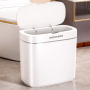 Сенсорне відро для сміття Joybos Smart Automatic 12 л з датчиком руху та системою адсорбції запахів (біле)