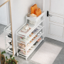 Металева взута-етажерка для взуття Shoe Rack — полиця для передпокою, компактна та міцна