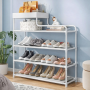 Металева взута-етажерка для взуття Shoe Rack — полиця для передпокою, компактна та міцна