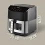 Аерофритюрниця 10 л із 6 програмами й антипригарною чашею BITEK BT-9501 4200 Вт