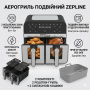 Аерофритюрниця Zepline ZP0218 12 л 4200 Вт дві чаші 6 л + 6 л антипригарне покриття Аерогриль і мультипеч