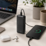 Зовнішній акумулятор King Power KP-33 30000 мА·год 22.5W Power Bank зі швидкою зарядкою