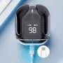 Беспроводные Bluetooth-наушники HK3 TWS вакуумные с LED-дисплеем, шумоподавлением, микрофоном, игровым режимом и зарядным