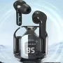 Беспроводные Bluetooth-наушники HK3 TWS вакуумные с LED-дисплеем, шумоподавлением, микрофоном, игровым режимом и зарядным