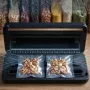 Вакуумный упаковщик для продуктов 200Вт с LED-подсветкой и рулоном пакетов, Zepline ZP-00373 / Кухонный вакууматор для мяса