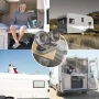 Автомобільний подвійний вентилятор Vehicle Fan X666 від прикурювача з двома поворотними головками