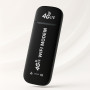 4G USB модем, 150 Мбит, Черный /с, радиус 15м / Мобильный модем 4G / WiFi модем портативный