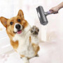 Электрическая щетка для удаления шерсти животных Fur Daddy, Черный / Щетка для сбора шерсти на батарейках