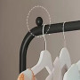 Підлогова вішалка для одягу 178х60х26 см, Clothes Rack Up, Чорний/стойка-вішка в передпокій/стійка для одягу