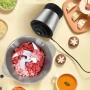 УЦЕНКА! Кухонный измельчитель с металлической чашей 2л, 1500Вт, Zepline ZP-051, Серебристый (Плохая упаковка 3629)