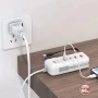 Универсальное зарядное устройство 66 W с 2 USB-портами, многофункциональный сетевой адаптер 26X-200