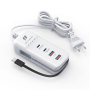 Универсальное зарядное устройство 66 W с 2 USB-портами, многофункциональный сетевой адаптер 26X-200