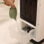 УЦЕНКА! Напольный кулер-вентилятор 2в1 с пультом, Germatic Air Max Pro BFX-8D-1668, Белый / Мобильный (Повреждение корпуса 3841)