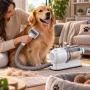 Пилосос грумер для тварин (SMOOK-3001)/Набір для грумінгу з машинкою для стриження + набір насадок