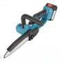 Акумуляторна мінімізова Electric chain saw 8 дюймів + 2 акумулятори 48V Мініпила садова