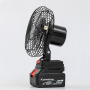 АКБ вентилятор портативний з 2 АКБ 21V, акумуляторний вентилятор для дому VL-801