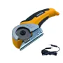 Акумуляторний розкрійний дисковий ніж MT-MC 4,2V UKC — електричний роторний ніж для тканини, шкіри та картону