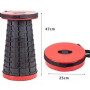Складной туристический стул 47 см Telescopic stool / Складной телескопический стул для пикника, рыбалки