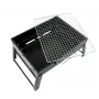 Переносний туристичний мангал для барбекю 43x29 см, чорний