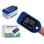 Пульсоксиметр Fingertip LK88 Pulse Oximeter Біло-синій